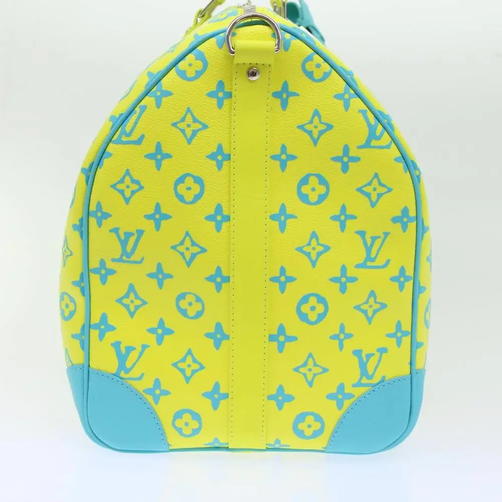 LOUIS VUITTON Monogram Neon Color Keepall Bandouliere 50 Bag M21869